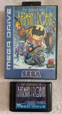THE ADVENTURES OF BATMAN AND ROBIN SEGA MEGA DRIVE GAME BOXED NO MANUAL UK RARE