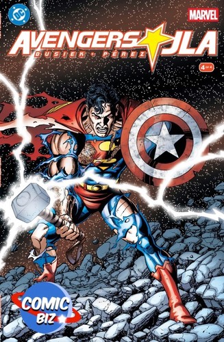 Avengers jla 4 - jla, facsimile