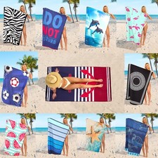 Sand Free Printed Beach towel