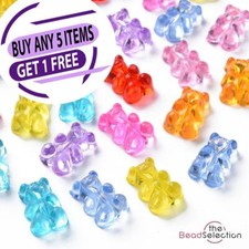 50 Acrylic Gummy Teddy Bear