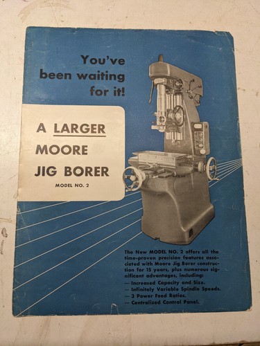 Moore precision jig borer - precision,