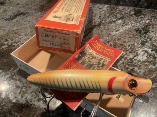 Vintage heddon silver salmon - vintage,