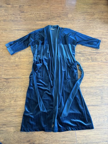 Vtg christian dior robe teal - christian,