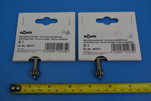 Rohm drill chuck key - rohm,