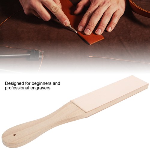 Paddle leather sided strop - paddle,