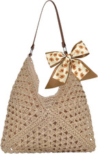 Straw Beach Bag for Women
