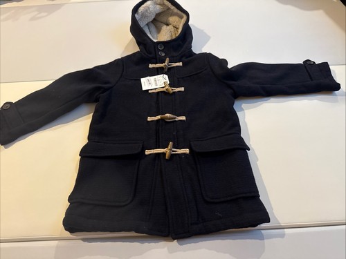 Nwt zara boys pea coat - nwt, navy