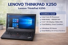 Lenovo ThinkPad X250 i5 8GB