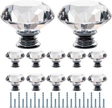 Furniware clear crystal door - crystal,