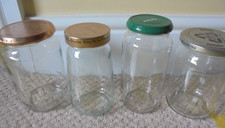 Empty Used Glass Jars Large