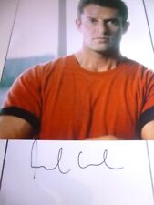 The Madness Of King George Shrek 2 RUPERT EVERETT hand signed page with 10 x 8
