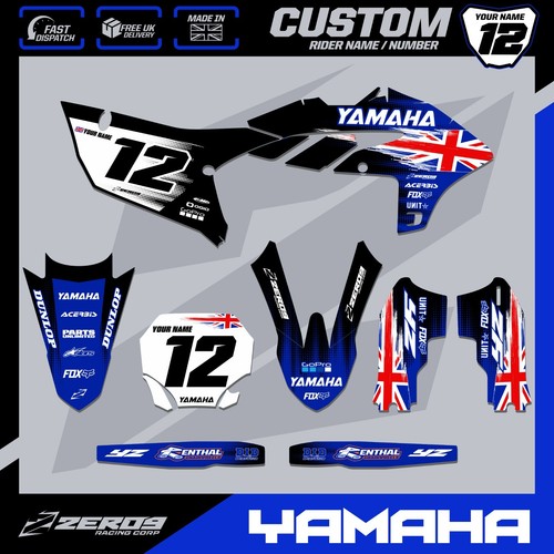 Yamaha motocross graphics - motocross,