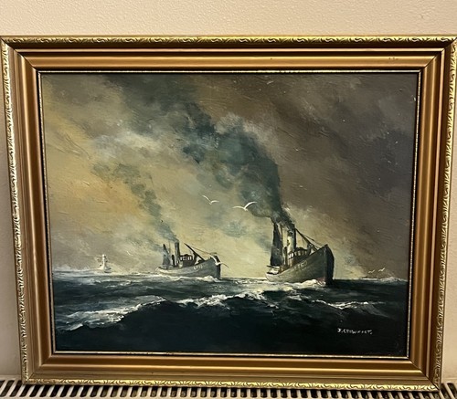 Joe crowfoot original framed - joe,