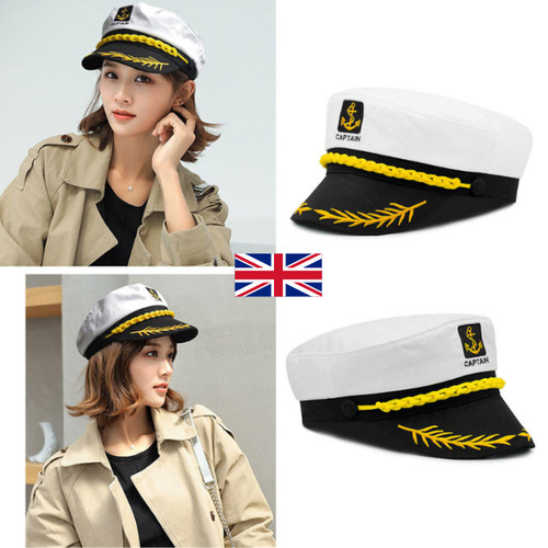 Navy captain hat - navy,
