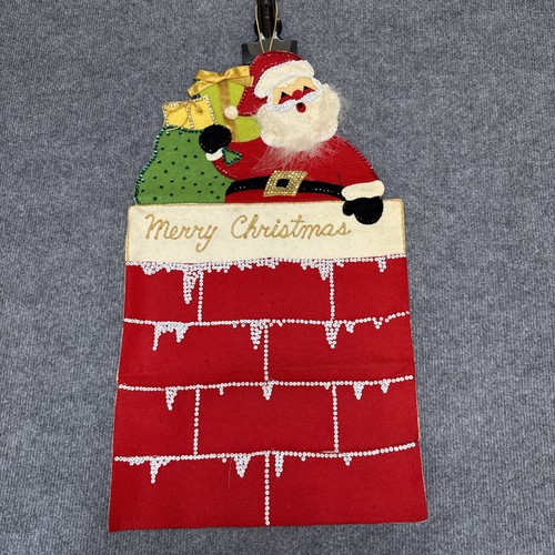 Vtg santa mail handmade felt - mail,