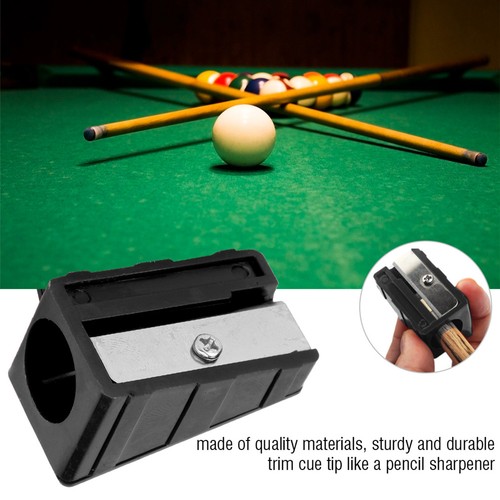 3pcs black cue tip shaper - tip, tool