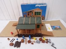 Playmobil 4305 FREIGHT STATION TERMINAL RARE CONSTRUCTION TOY BOXED