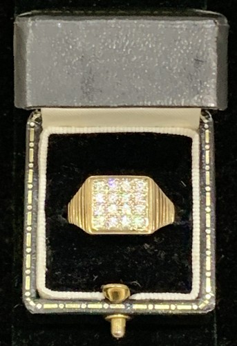 Men 9ct yellow gold - men's,