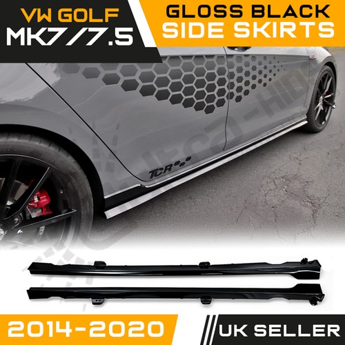 Gloss black side skirts for - skirts,