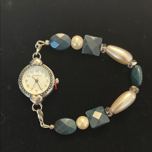 Bracelet watch with teal - bracelet,
