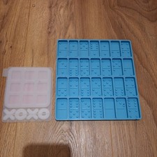 Epoxy Resin games Dominoes and noughts and crosses (tic-tac-toe) Moulds