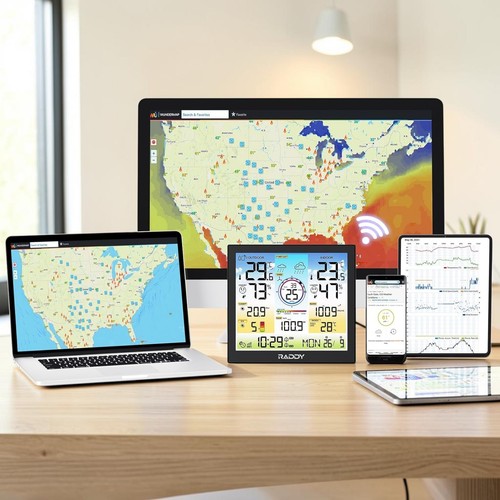 Wifi weather station - weather, raddy