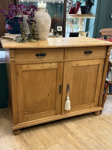 Vintage pine sideboard - vintage,