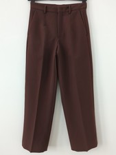 Ladies Zara Dark Chocolate Brown Trousers Size M Leg 30"