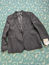 BNWT Trutex Girls Black School Blazer Size 38 Chest New