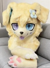 Fursuit Long haired Dog Fox