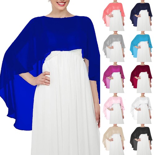 Womens chiffon shawl bridal - womens,