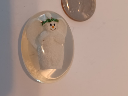 Vintage unusual snow angel - vintage,