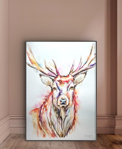 Original stag signed - original,
