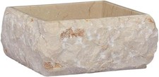 Cream Marble Sink - Elegant