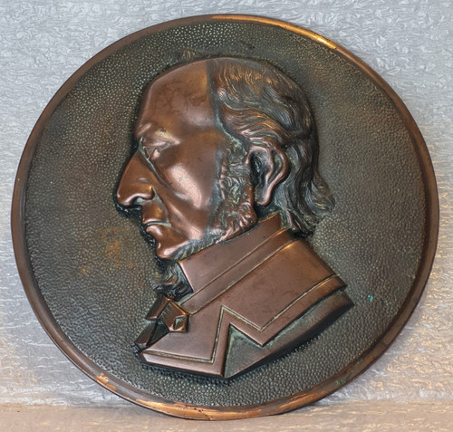 Antique bronze william ewart - bronze,