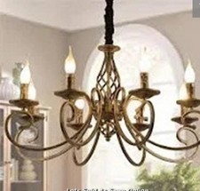  CANORA GREY PELCHAT 8-LIGHT CANDLE STYLE CHANDELIER / D37