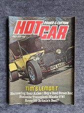 Hot Car Magazine July 1979
