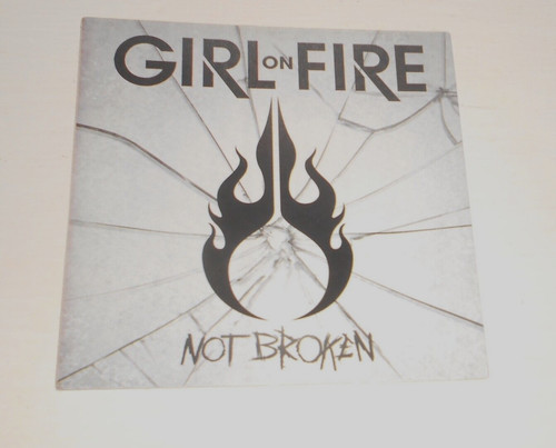 Girl fire sticker not - on,