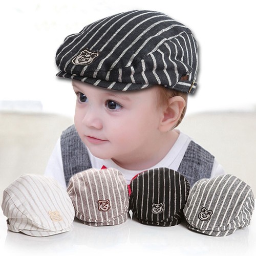 Baby boys girls striped flat - baby,
