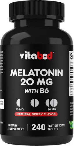 Melatonin 20mg high potency - high,