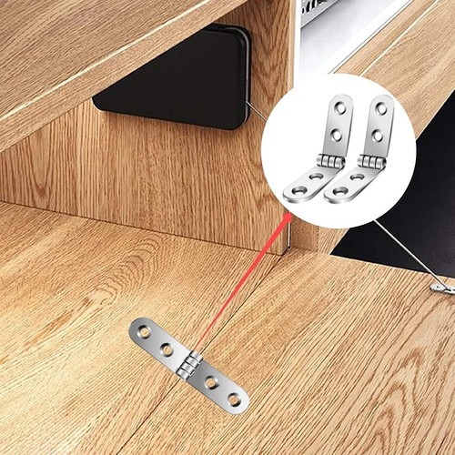 2pcs 180 degree foldable - degree, hinge