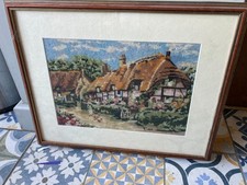 Framed Tapestry Thatched