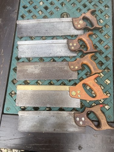 Vintage tenon saws job - vintage,