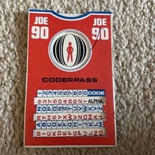 Vintage Joe 90 Coder Pass