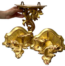 ANTIQUE ITALIAN GILTWOOD WALL