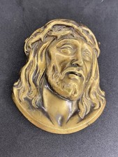 Antique Jesus Plaque Christ