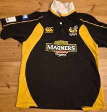 London Wasps Home Jersey 2007-2008 Canterbury Rugby Large 