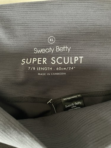New sweaty betty black - sweaty, xl