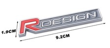 R DESIGN Grill Badge Front