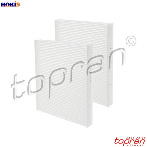 Filter set cabin air - air, 647